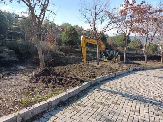 Ovaköy Girişindeki Dere Islahı Çalışmaları Başlamıştır